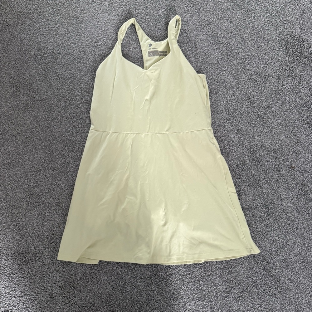 Yellow Athletic Dress